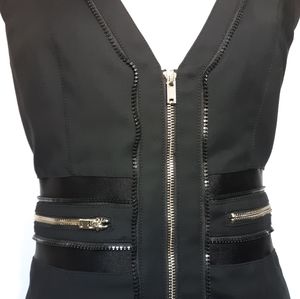 bebe zipper vest